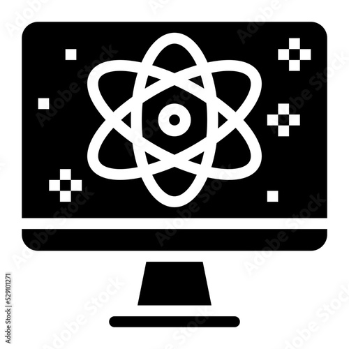 quantum computing icon