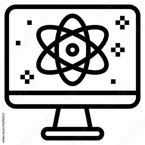 quantum computing icon