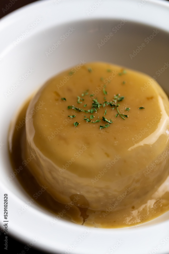 おでん大根のポルチーニソース おでん大根のポルチーニソース