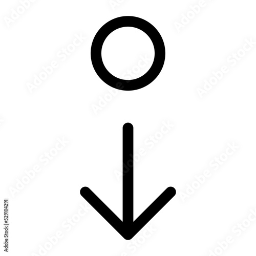 move down icon