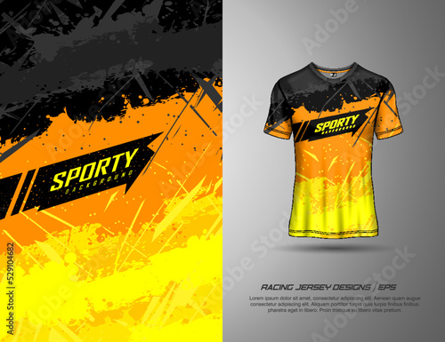 Tshirt sports grunge texture background for soccer jersey, downhill, cycling, football, gaming.
