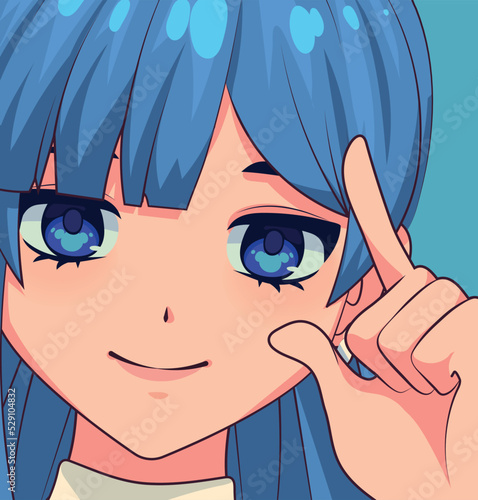 anime pretty girl