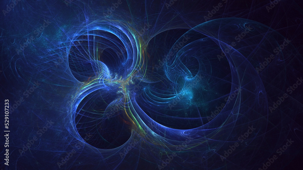 3D rendering abstract colorful fractal light background 3D rendering abstract colorful fractal light background