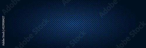 Abstract dark blue background with grid lines pattern. Vector illustration