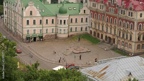 Aerial View Of Vyborg