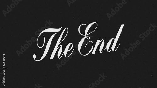 The End Vintage Film