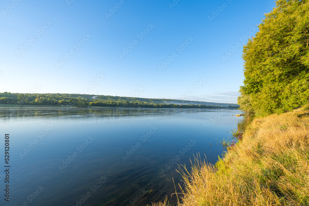 landscape of the Dniester river on the Moldovan-Ukrainian border on a sunny day landscape of the Dniester river on the Moldovan-Ukrainian border on a sunny day