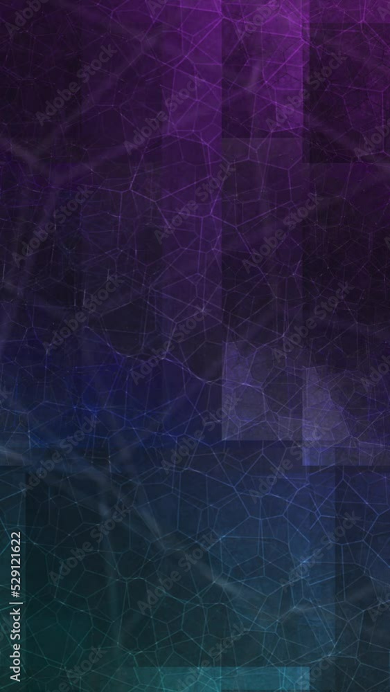 An abstract vertical glitch art grid texture motion graphic background.