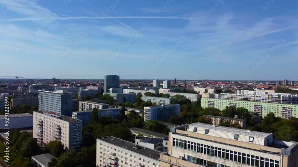 Big city street workers quarter.
Amazing aerial view flight pan to right drone of Berlin Strausberger Place Fountain Germany at summer afternoon August 2022. Marnitz 4k Cinematic from above Big city street workers quarter.
Amazing aerial view flight pan to right drone of Berlin Strausberger Place Fountain Germany at summer afternoon August 2022. Marnitz 4k Cinematic from above