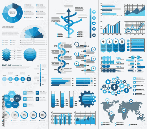 Infographic Elements Template (Bundle)