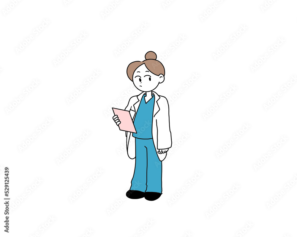 의사 여자 의사 여자