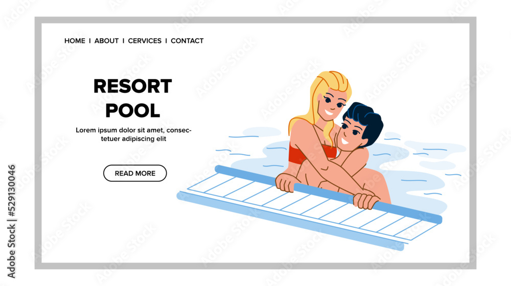 resort pool vector. vacation water, relax summer, hotel travel, luxury holiday, blue sun lifestyle swimming resort pool character. people flat cartoon illustration resort pool vector. vacation water, relax summer, hotel travel, luxury holiday, blue sun lifestyle swimming resort pool character. people flat cartoon illustration