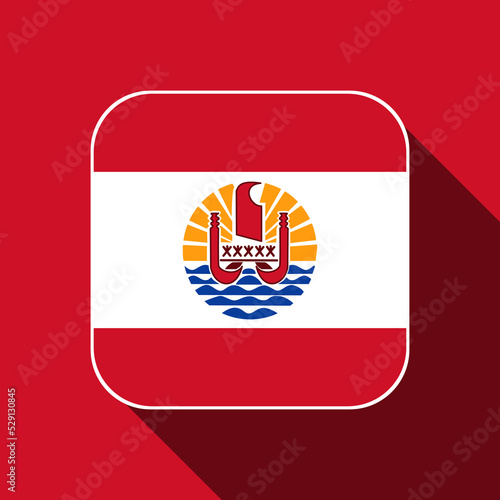 Free Download French Polynesia flag, official colors. Vector illustration. - GFXLoad