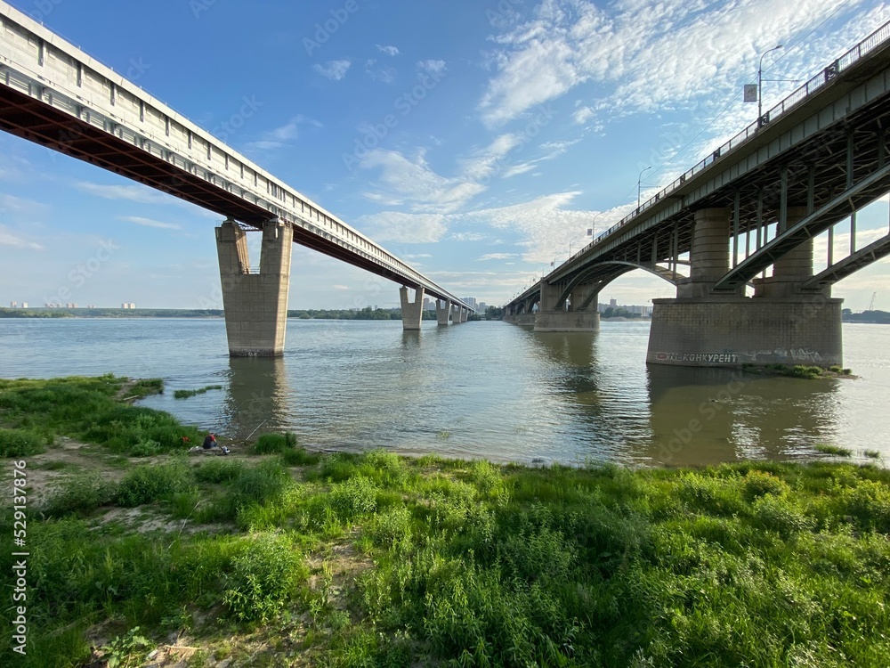 bridge over the river