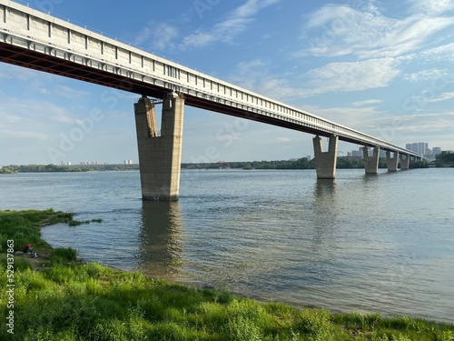 bridge over the river © Vasily.Ryabov