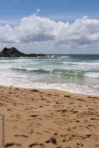 Donnant beach in Belle Ile En Mer