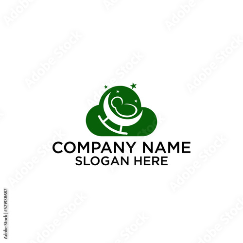 green frog logo
