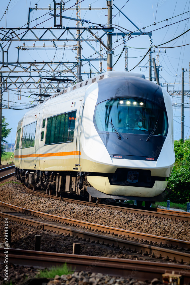 Naklejka premium 電車