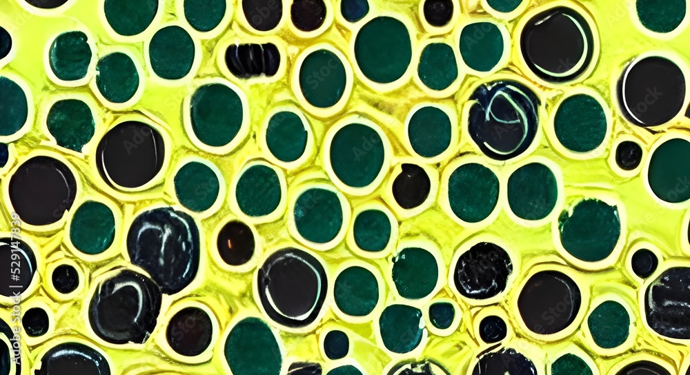 bacteria virus or germs microorganism cells. 3d rendering bacteria virus or germs microorganism cells. 3d rendering