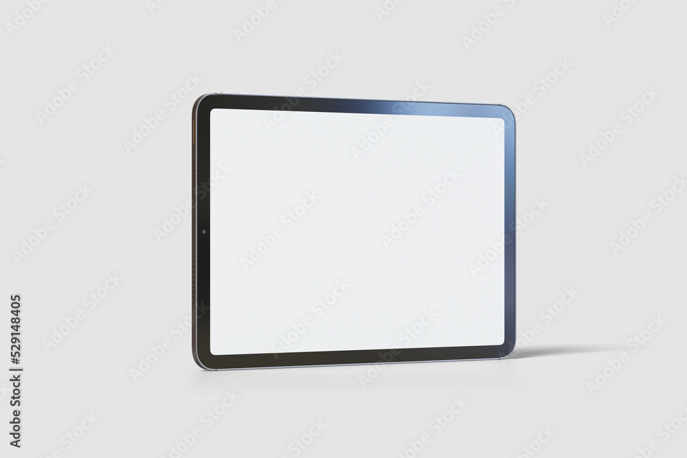 Tablet mockup left side view Tablet mockup left side view
