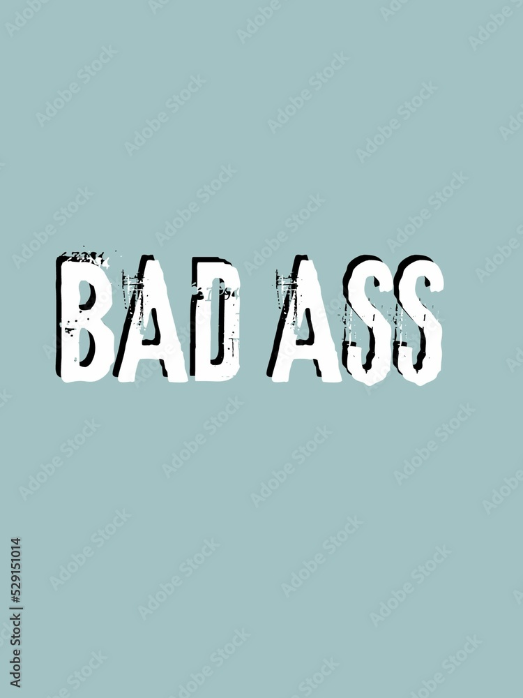 Obraz premium Typography lettering phrases on bold colourful posters