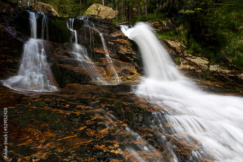 Rißloch Wasserfälle bei Bodenmais im Nationalpark Bayerischer Wald