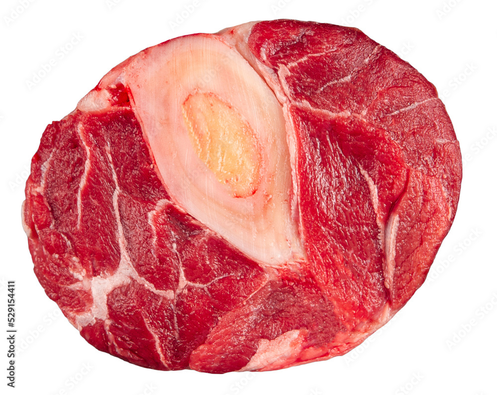 png Isolated raw beef shank
