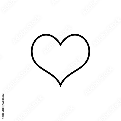 Free Download Love icon for web and mobile app. Heart sign and symbol. Like icon vector. - GFXLoad