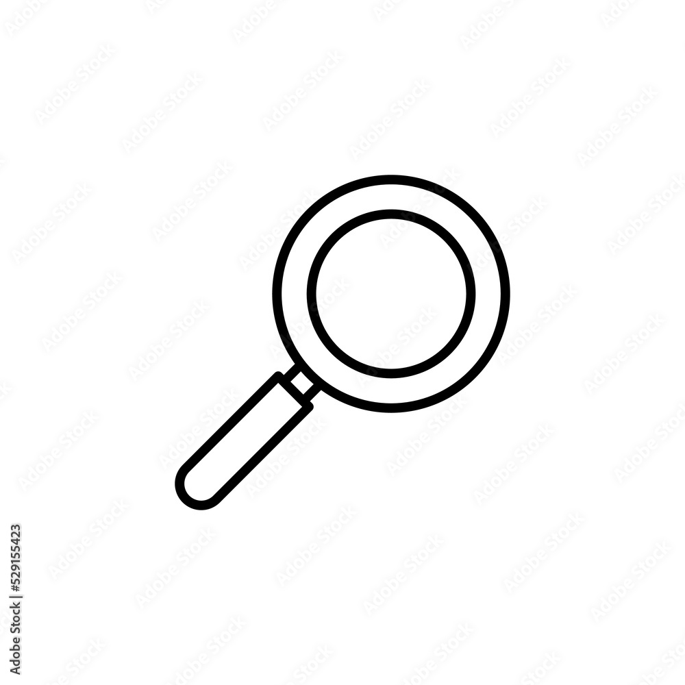 Search icon for web and mobile app. search magnifying glass sign and symbol Search icon for web and mobile app. search magnifying glass sign and symbol