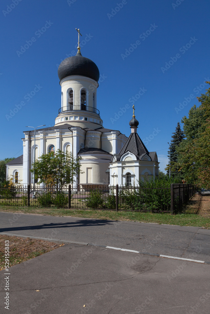 Cathedral of St. Nicholas the Wonderworker in the city of Naro-Fominsk, Moscow Region, Russia