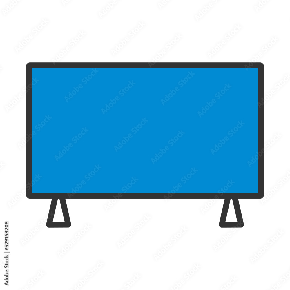 Wide Tv Icon