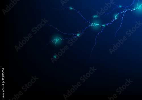 lightning and thunder background