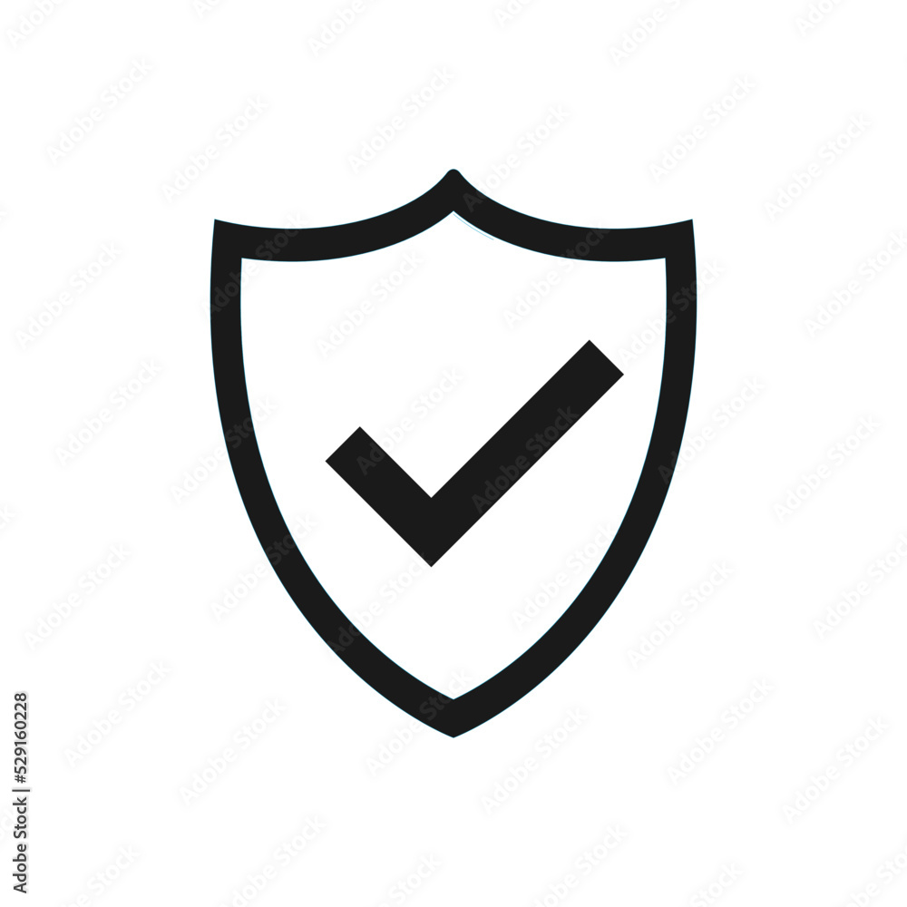 Shield Protection Icon. Shield Protection Icon.