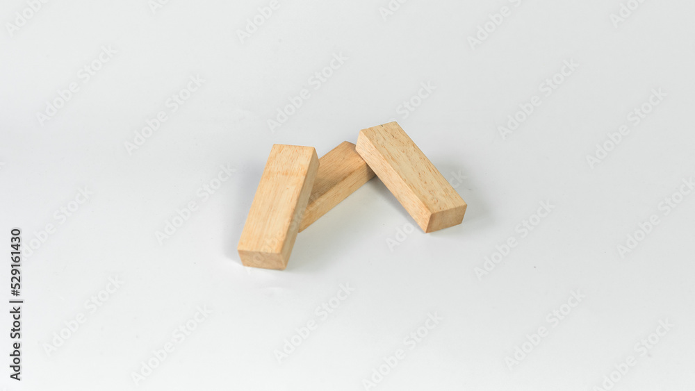 wood block group on white background wood block group on white background
