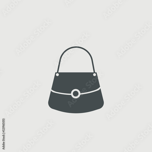 Woman bag icon