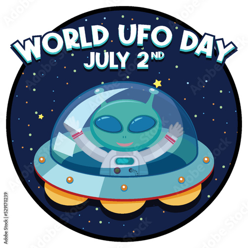 World UFO Day Poster Design