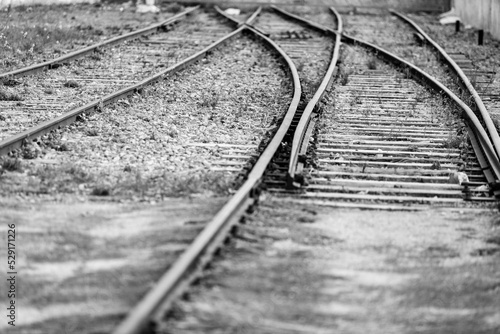Fotografie Vía de tren antigua