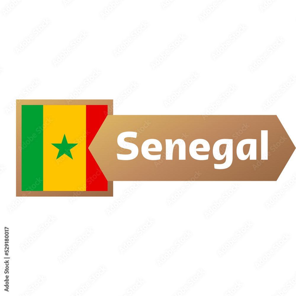 Senegal flag world football 2022