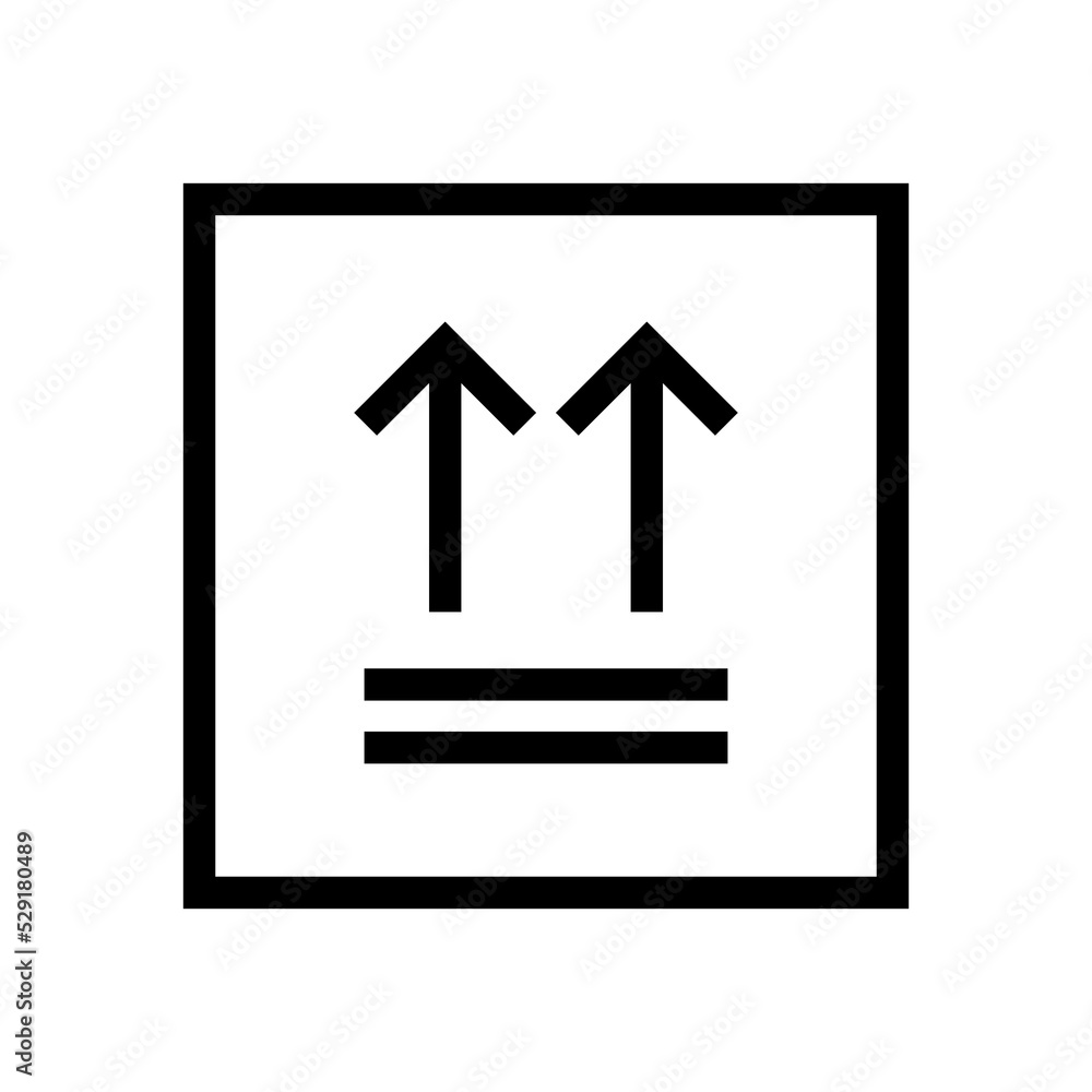 this way up symbol for icon design this way up symbol for icon design