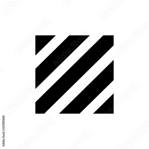 stripe pattern symbol for icon design