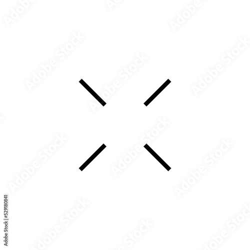 target symbol for icon design