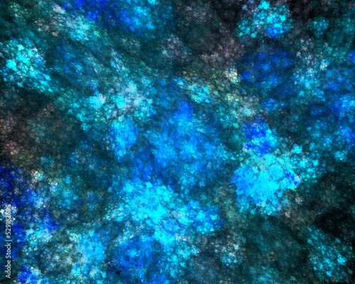 Fractal background, boiling, foam, texture.