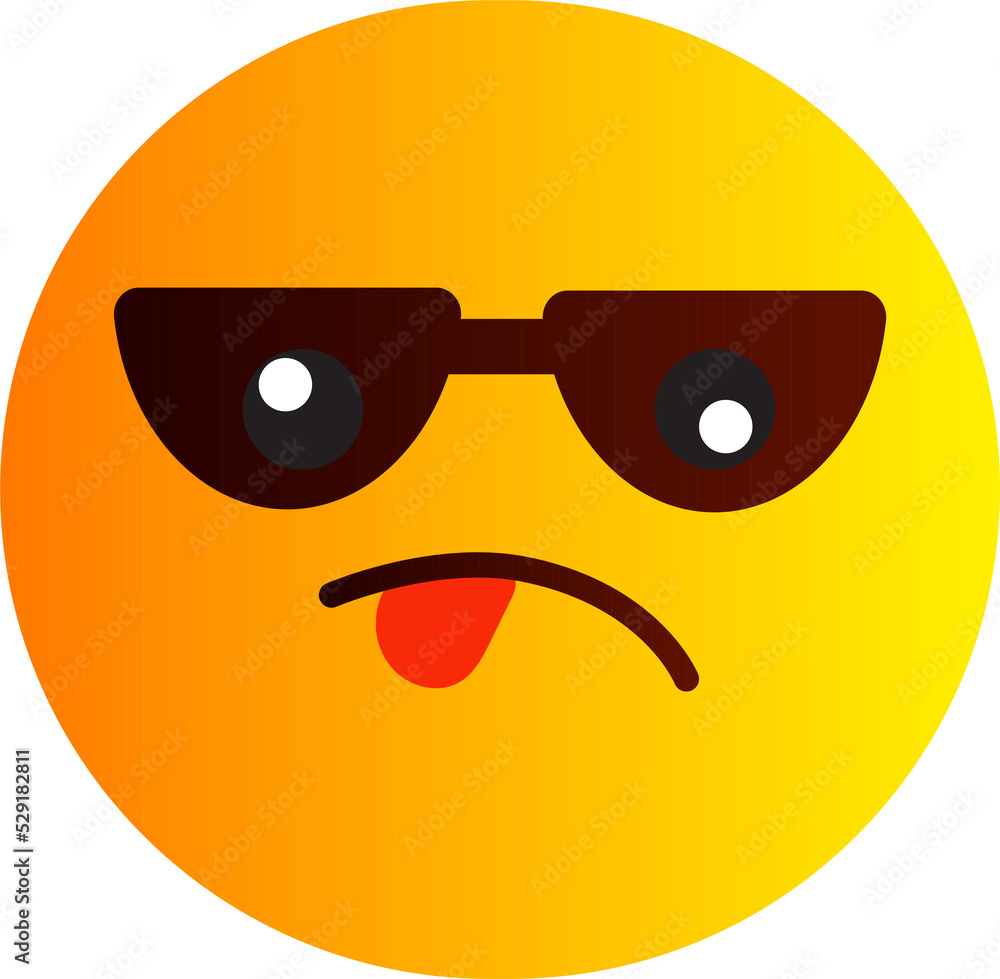 Emoji faces icons vector design bad and good review happy and sad ...