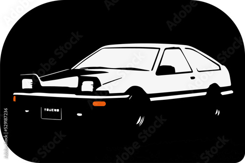 Fotografie drift jdm sport car