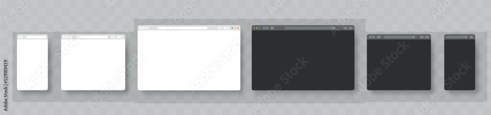 Blank web browser illustration Sample frame design Internet Empty web Blank web browser illustration Sample frame design Internet Empty web