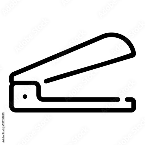 stapler line icon