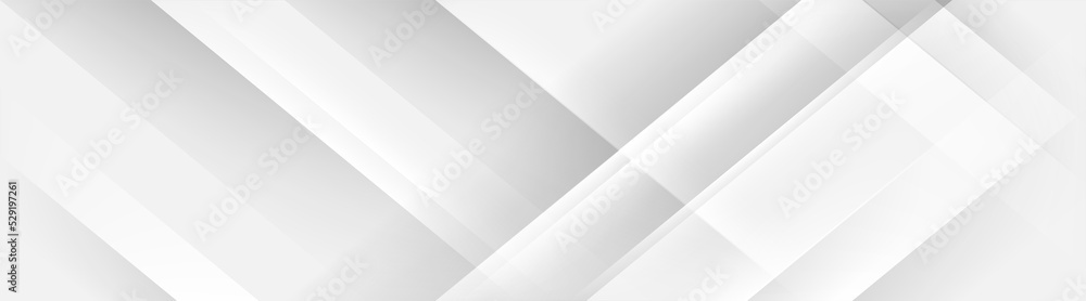 gray business abstract smooth silver science futuristic white energy metallic technology steel concept light rays stripes lines aluminum background metal paper - obrazy, fototapety, plakaty 