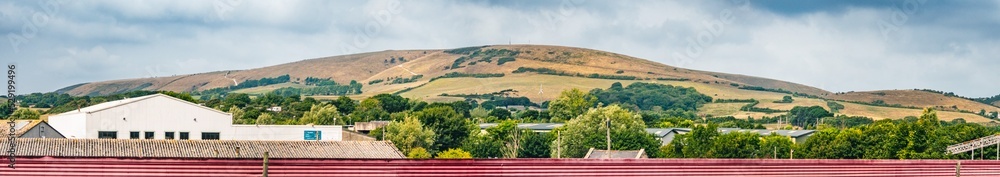 Hills Panorama Swanage