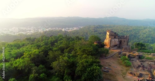 Madan Mahal Fort in the forest Jabalpur, photo