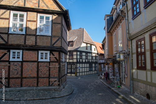 Quedlinburg Altstadt Fachwerkhäuser © Lang-Design